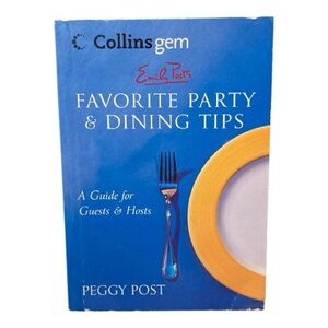 3/$8 Emily Post’s Favorite Party & Dining Tips Book